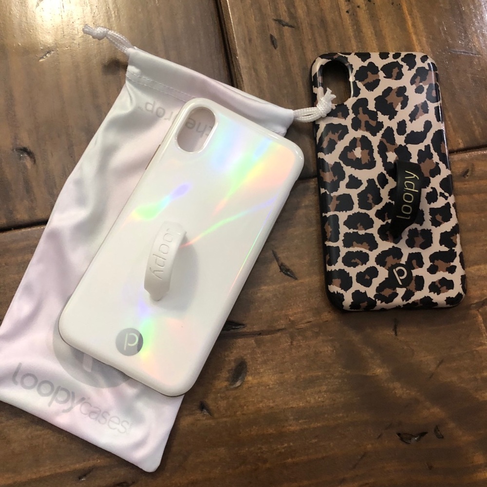 iPhone X Loopy Opal & Leopard